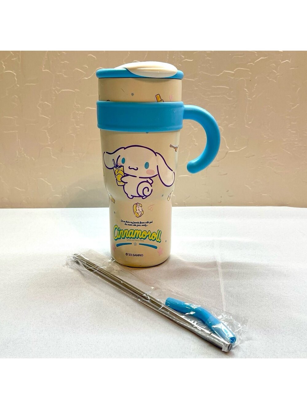 Cinnamoroll Travel Mug with Straw